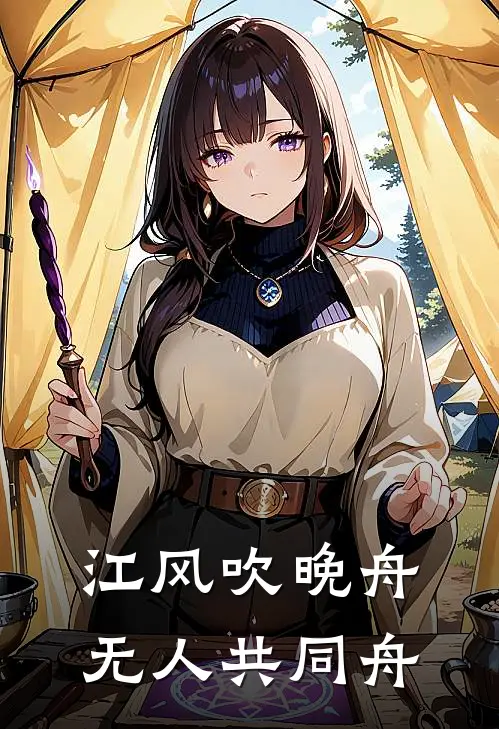 江风吹晚舟,无人共同舟