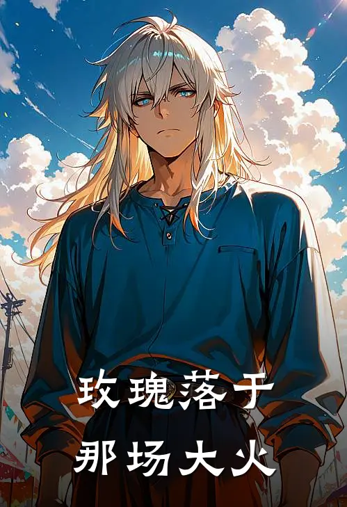 玫瑰落于那场大火下一句