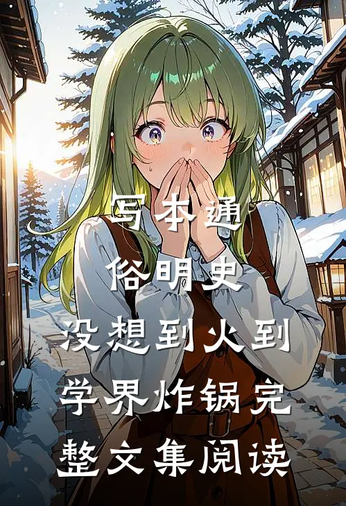 写本通俗明史，没想到火到学界炸锅完整文集阅读