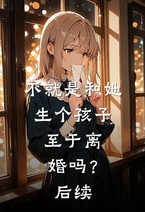 不就是和她生个孩子，至于离婚吗？后续