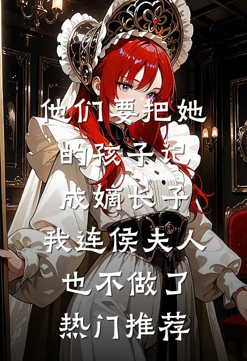 他们要把她的孩子记成嫡长子，我连侯夫人也不做了热门推荐