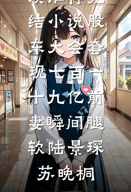 股东大会套现七百一十九亿前妻瞬间腿软(陆景琛苏晚桐)无弹窗小说免费阅读_推荐完结小说股东大会套现七百一十九亿前妻瞬间腿软(陆景琛苏晚桐)