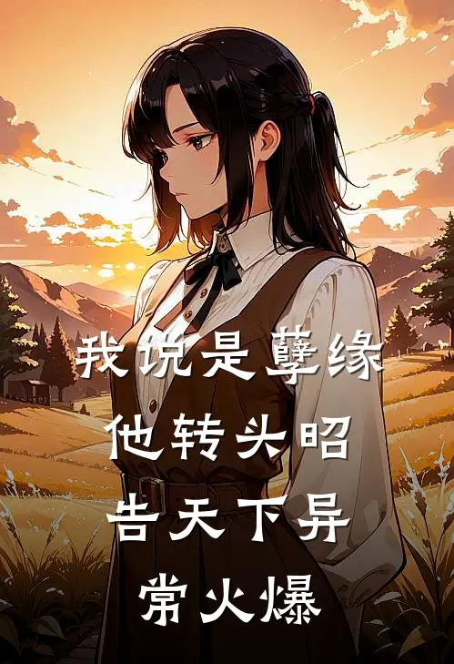 我说是孽缘，他转头昭告天下异常火爆