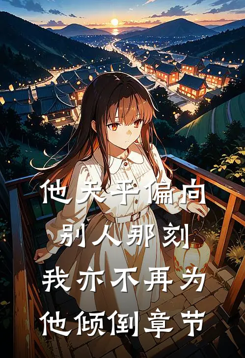 他天平偏向别人那刻，我亦不再为他倾倒章节