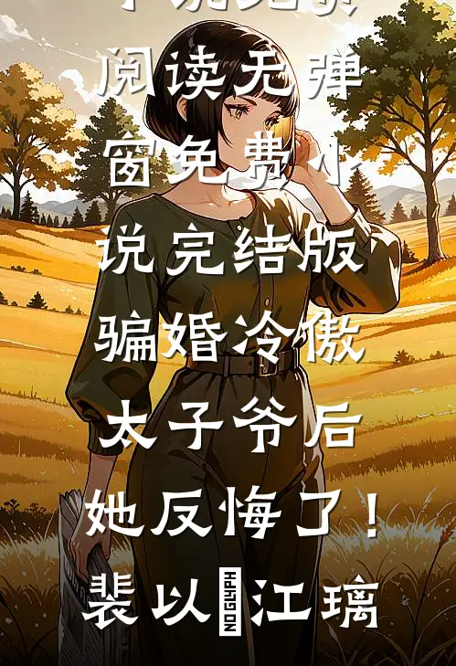 骗婚冷傲太子爷后，她反悔了！(裴以㫥江璃)小说免费阅读无弹窗_免费小说完结版骗婚冷傲太子爷后，她反悔了！裴以㫥江璃