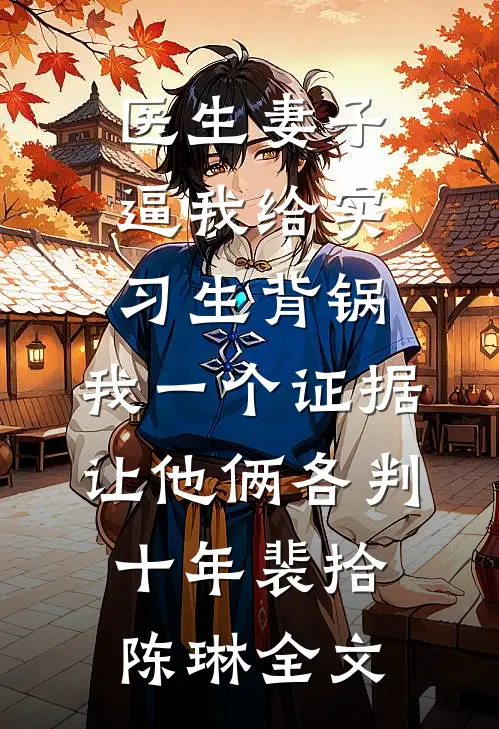 医生妻子逼我给实习生背锅，我一个证据让他俩各判十年裴拾陈琳全文