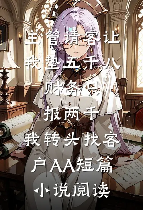 主管请客让我垫五千八，财务只报两千，我转头找客户AA短篇小说阅读