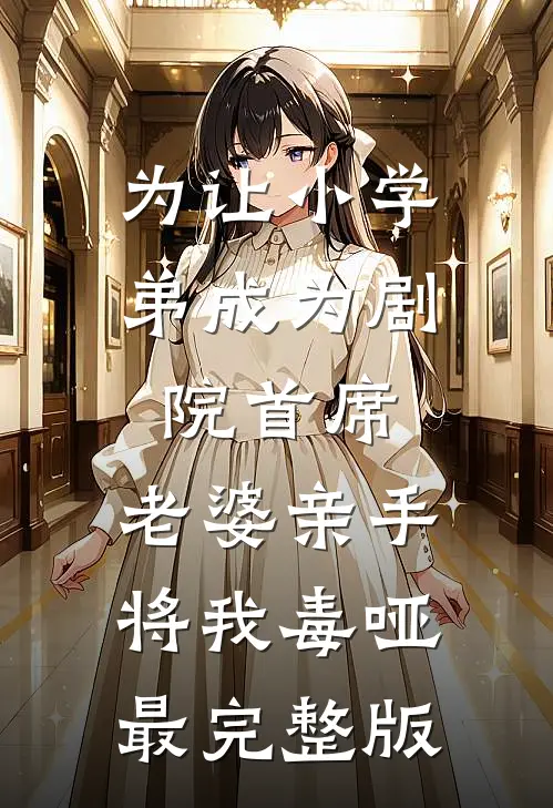 为让小学弟成为剧院首席，老婆亲手将我毒哑最完整版