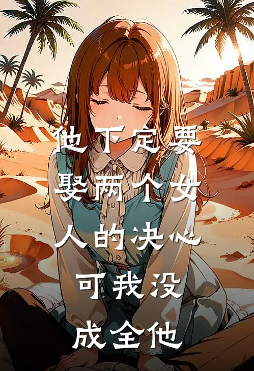 他下定要娶两个女人的决心，可我没成全他