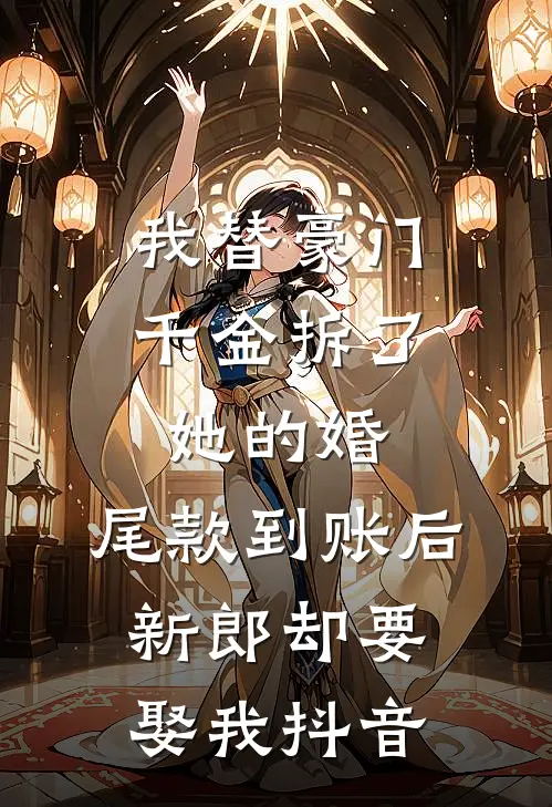 我替豪门千金拆了她的婚，尾款到账后新郎却要娶我抖音