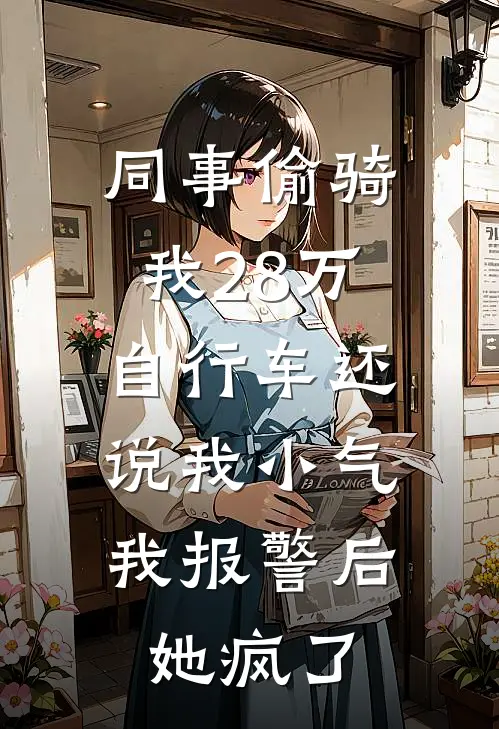 同事偷骑我28万自行车还说我小气，我报警后她疯了