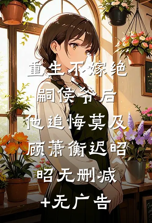 重生不嫁绝嗣侯爷后，他追悔莫及顾萧衡迟昭昭无删减+无广告