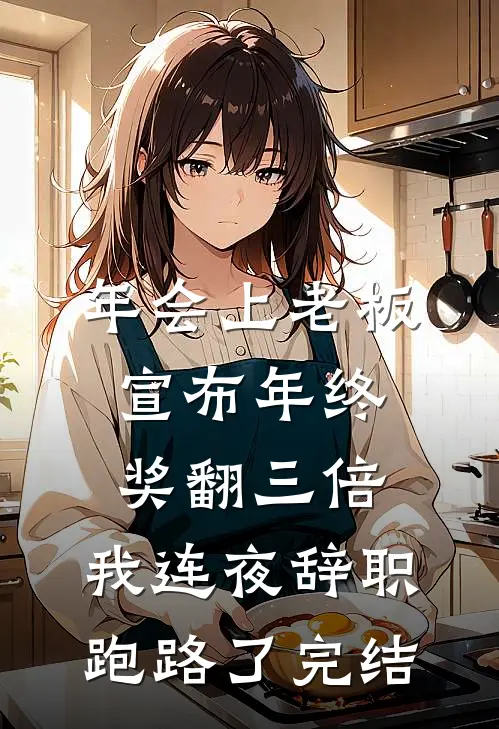 年会上老板宣布年终奖翻三倍，我连夜辞职跑路了完结