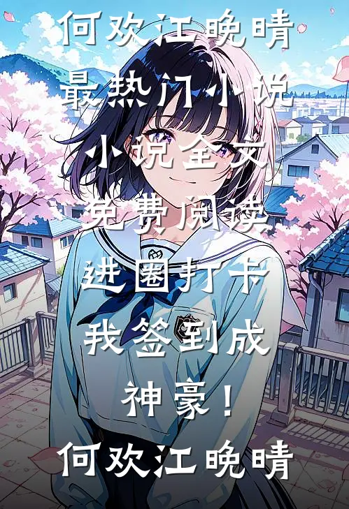 进圈打卡，我签到成神豪！(何欢江晚晴)最热门小说_小说全文免费阅读进圈打卡，我签到成神豪！(何欢江晚晴)