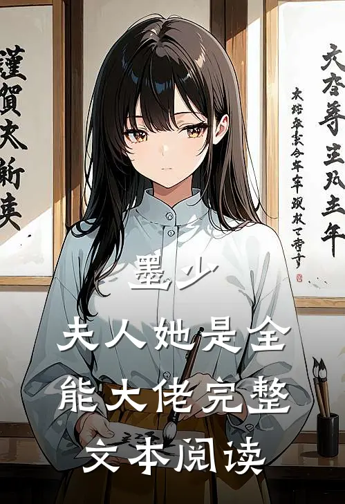 墨少,夫人她是全能大佬完整文本阅读